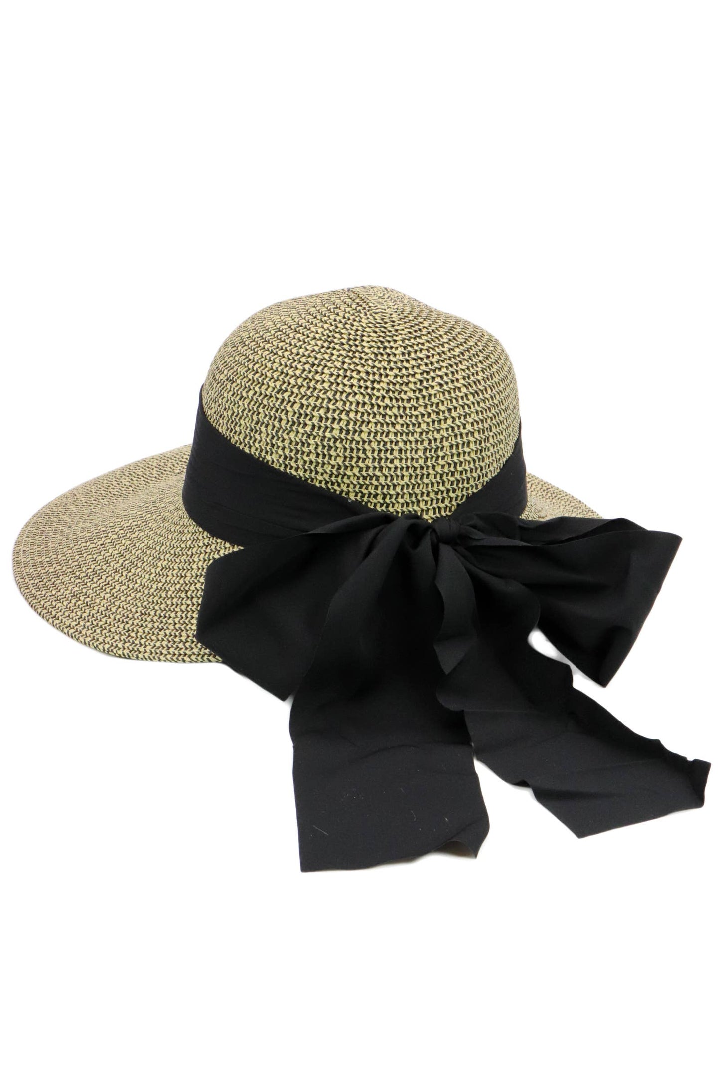 Straw Satin Ribbon Sun Hat