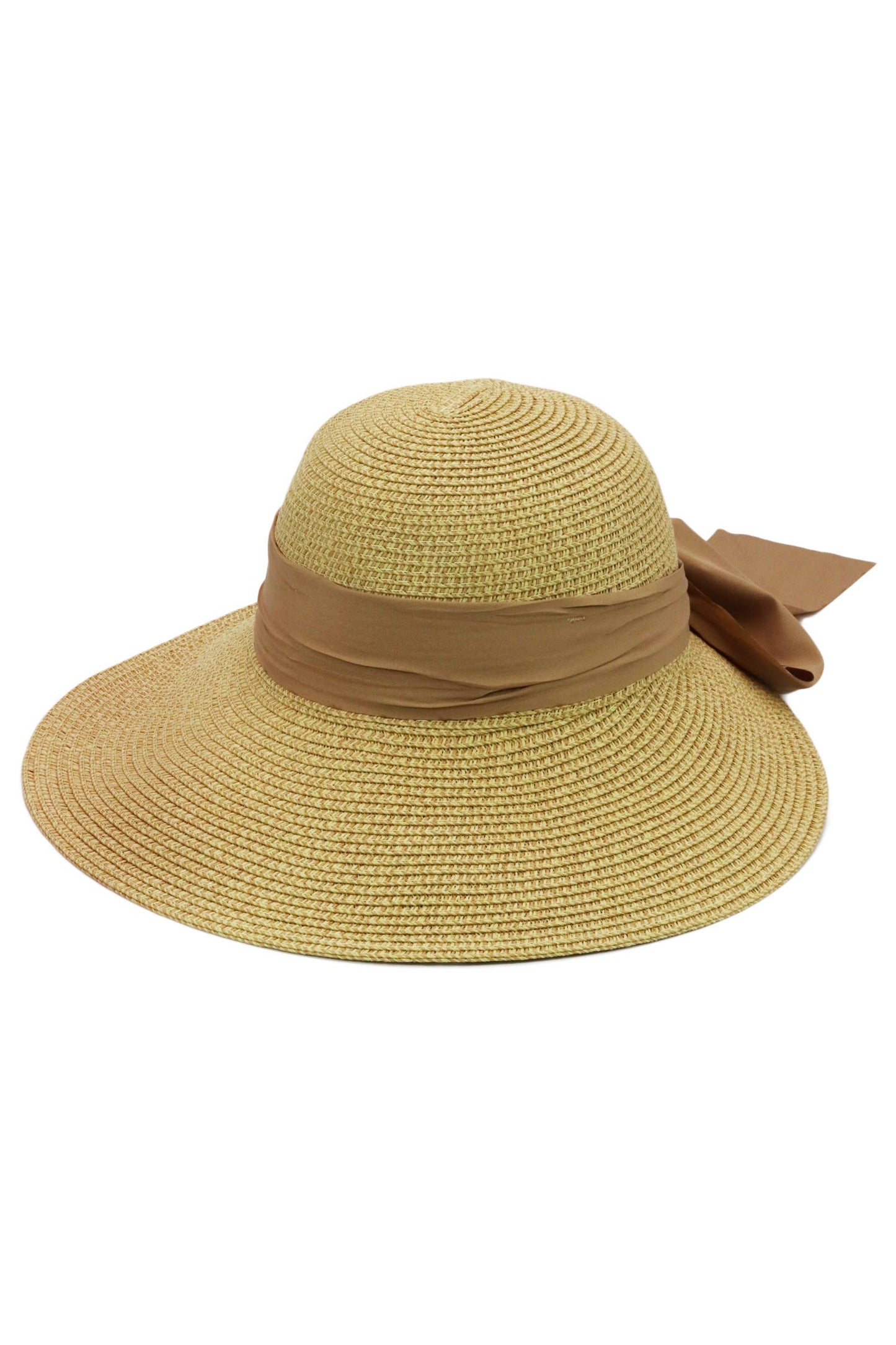 Straw Satin Ribbon Sun Hat