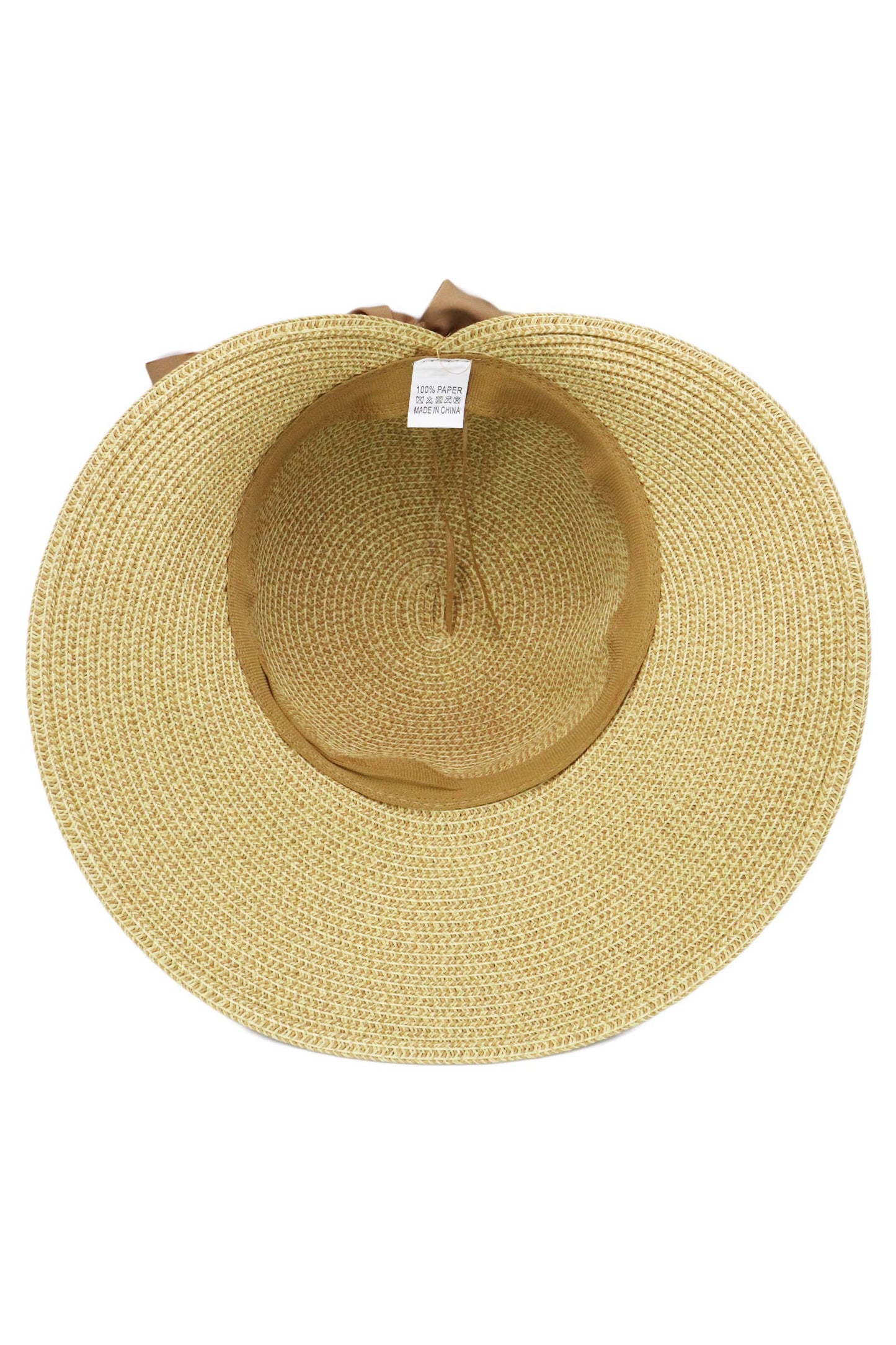 Straw Satin Ribbon Sun Hat