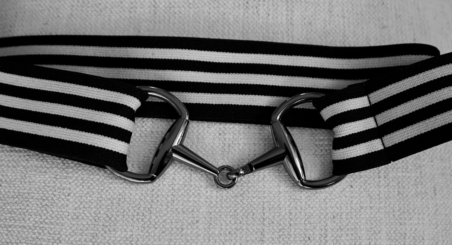 Black Bit Buckle Belt