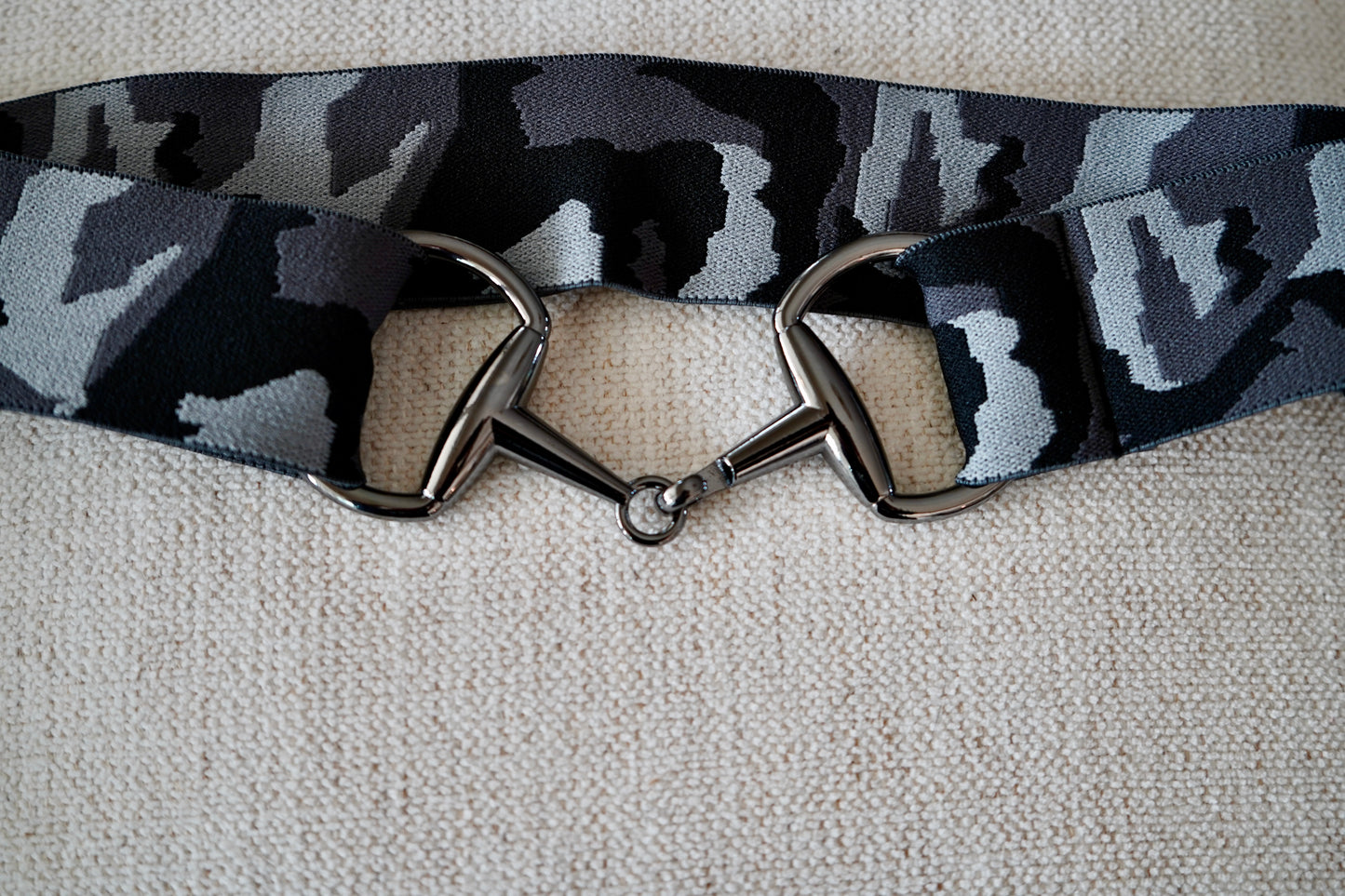 Black Bit Buckle Belt