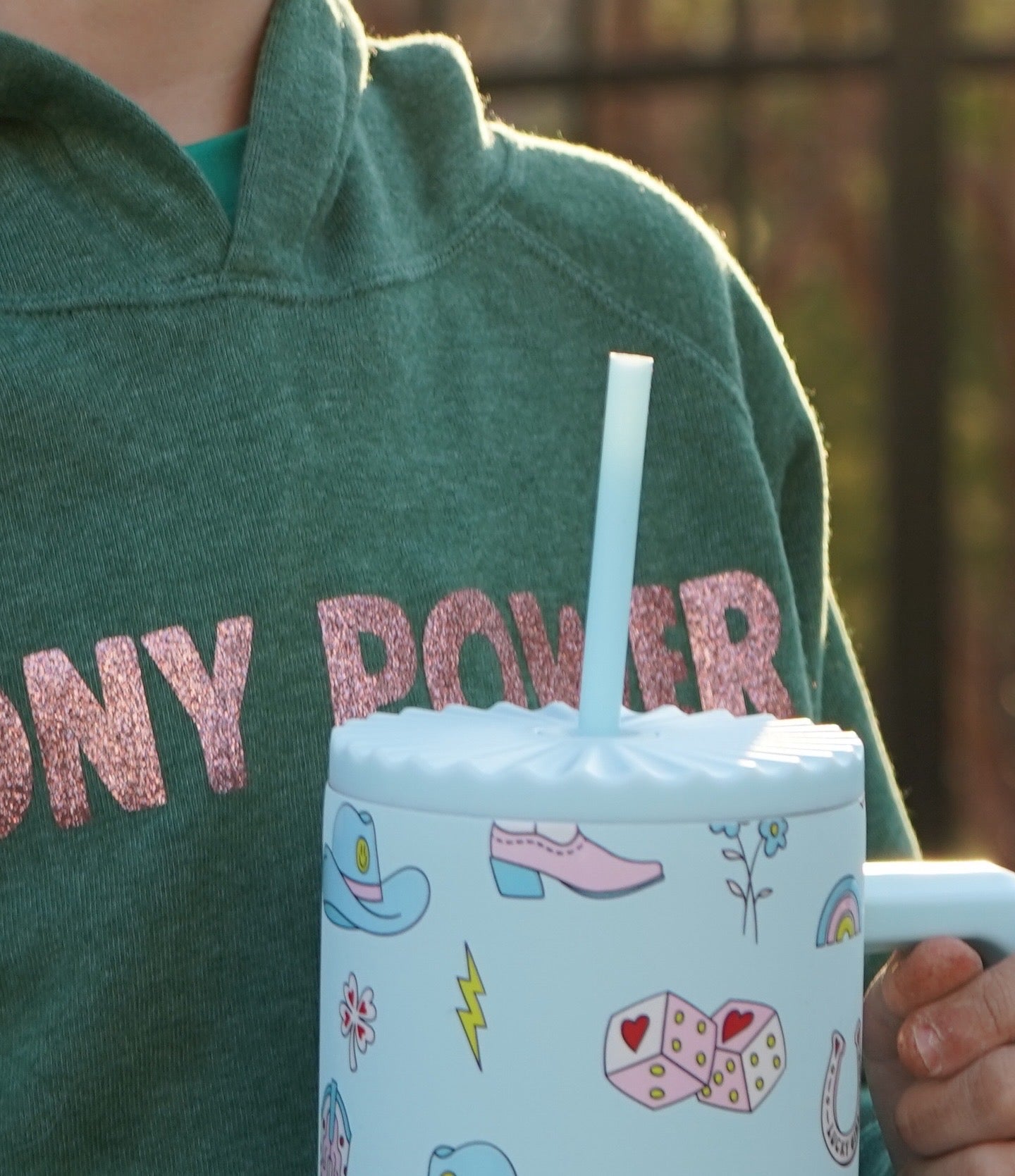 Lucky Cowgirl Tumbler