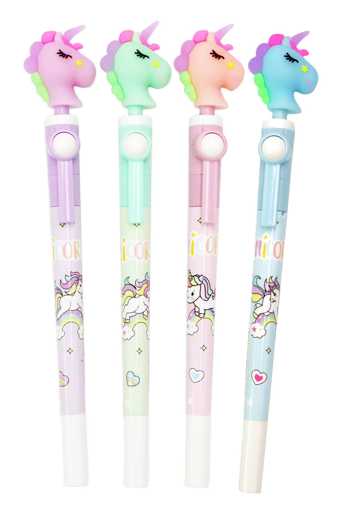 Fidgety Unicorn Pony Charm Pen