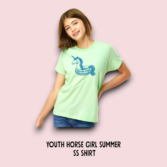 YOUTH HORSE GIRL SUMMER SS