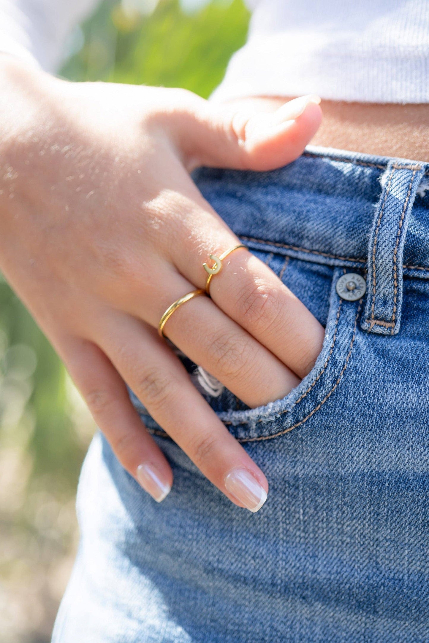 Horseshoe Stacking Ring