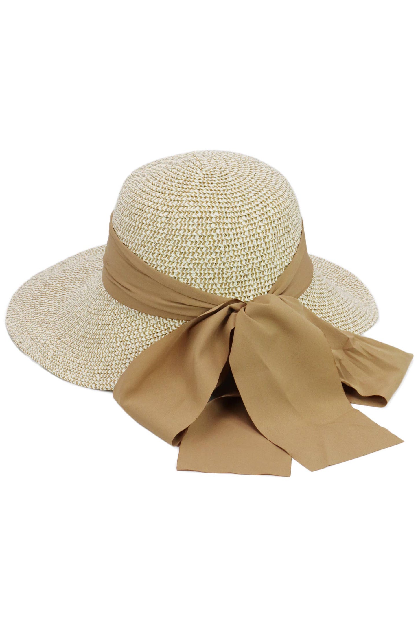 Straw Satin Ribbon Sun Hat