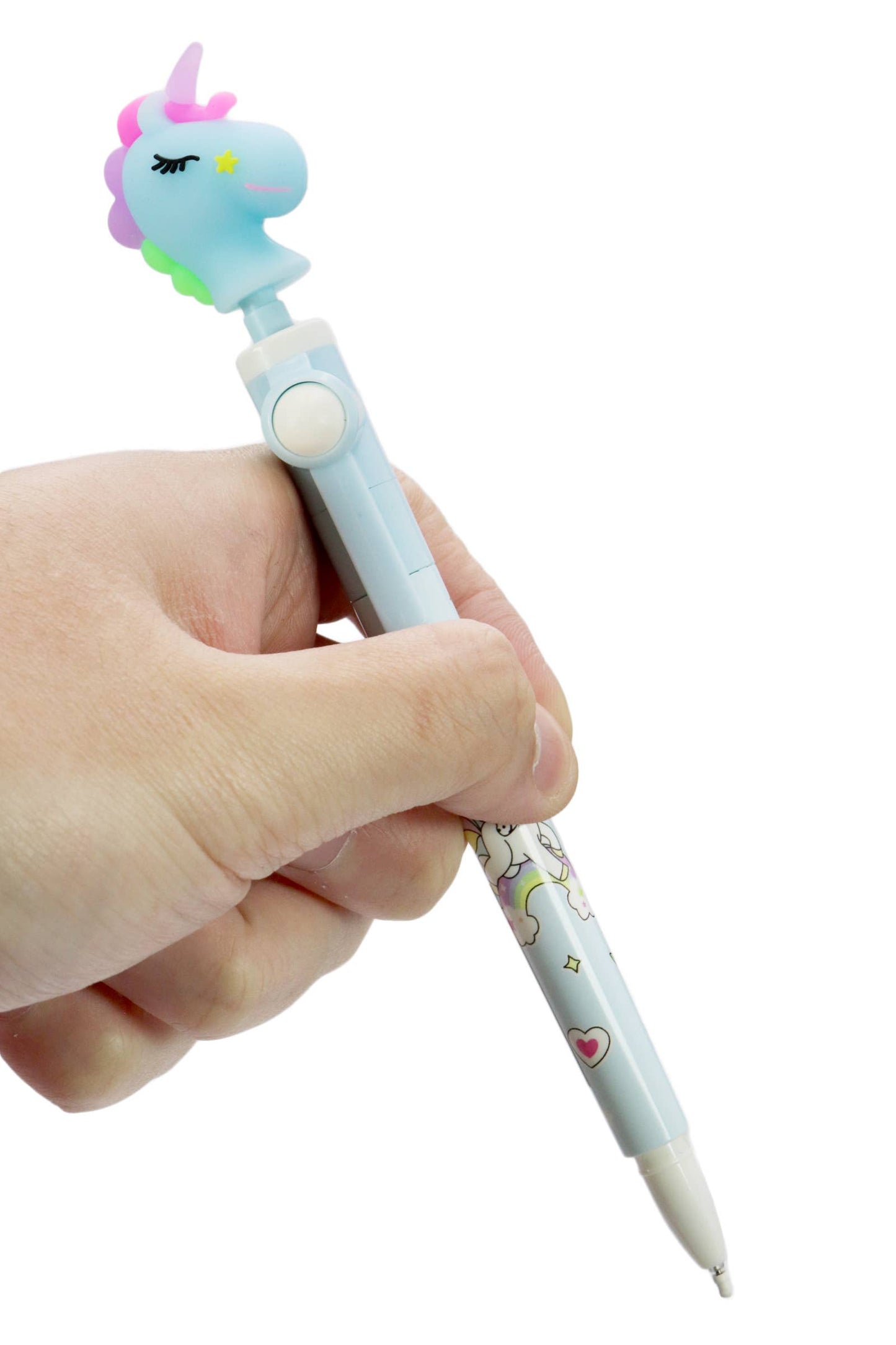 Fidgety Unicorn Pony Charm Pen