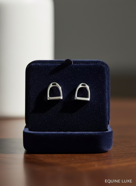 Sterling Stirrup Earrings