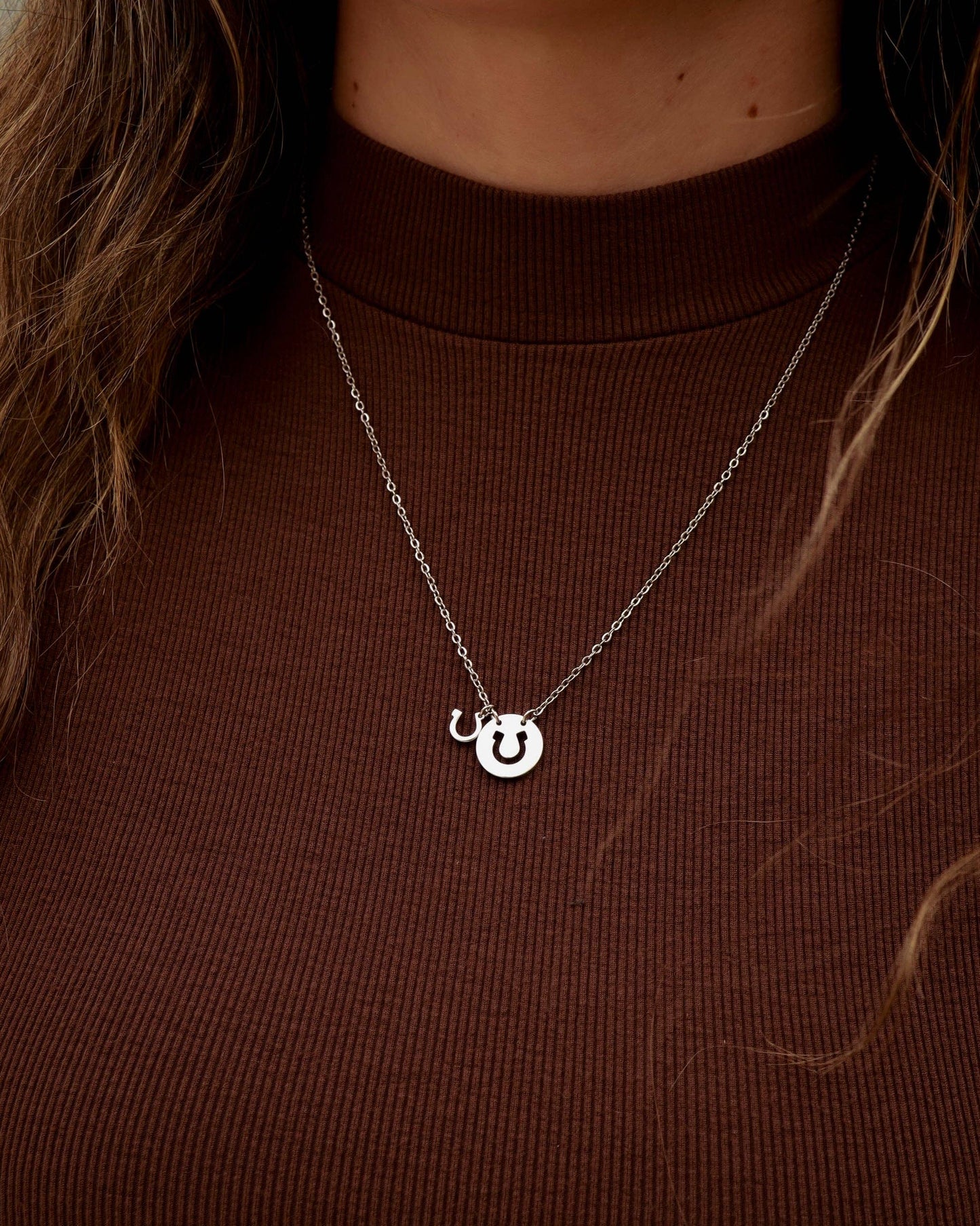 Horseshoe Charm Necklace