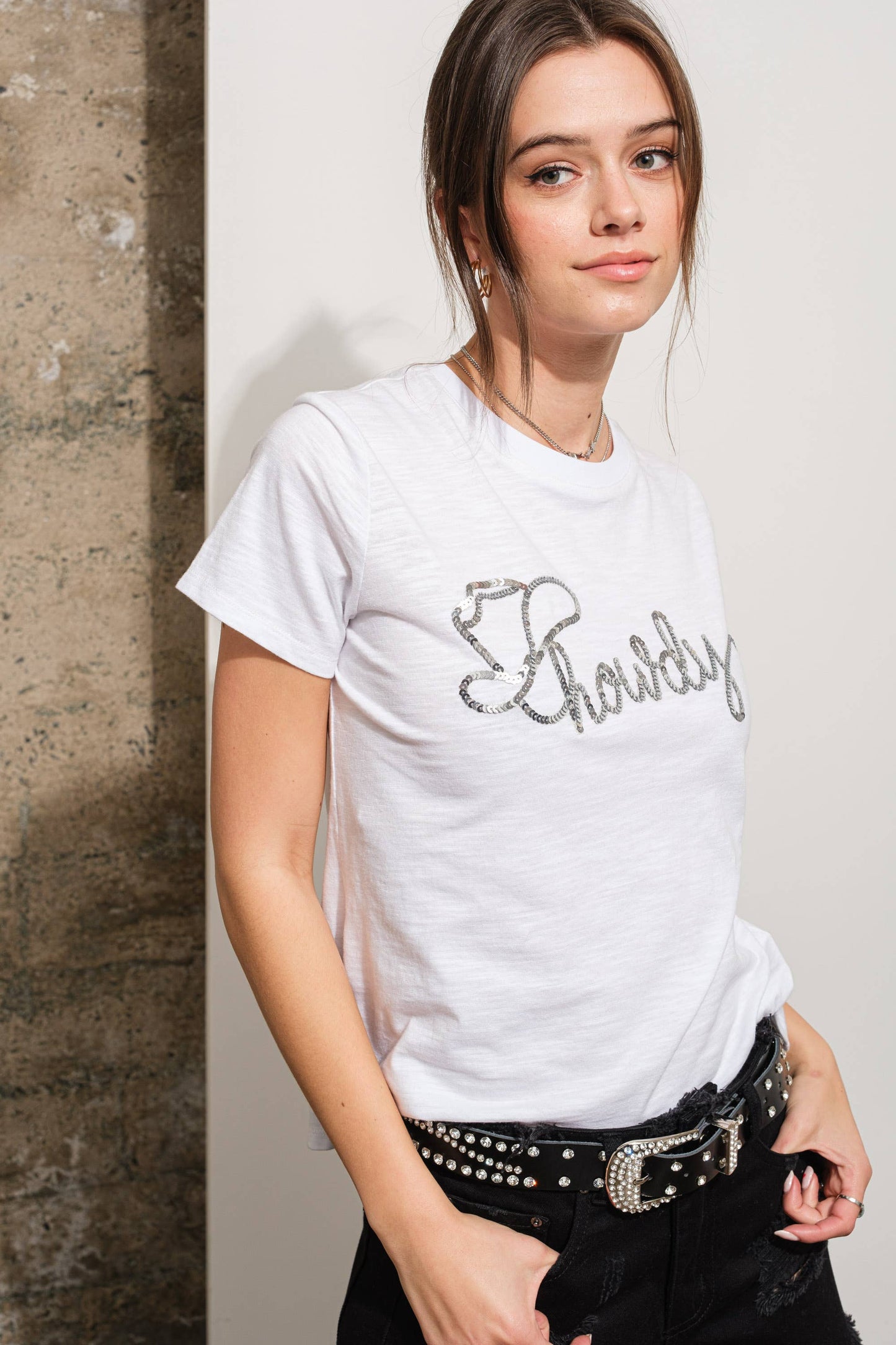 Western Howdy Graphic T