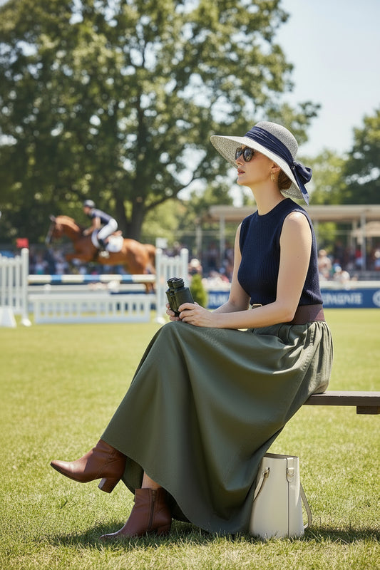 Straw Satin Ribbon Sun Hat