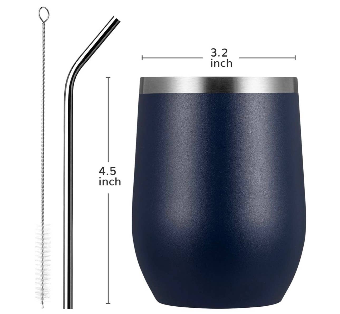 A silver stainless steel wine tumbler with 'unstable equestrian' text and 'Equine & Design' branding on the bottom.